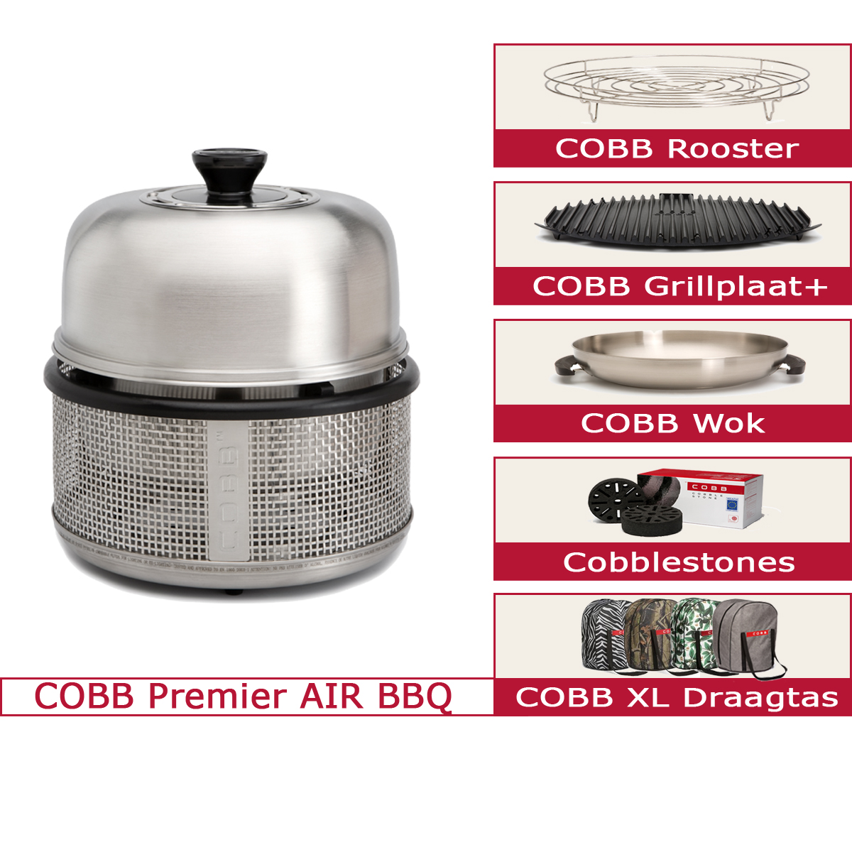 lawaai Egypte provincie Cobb Premier Air CombiDeal XXL