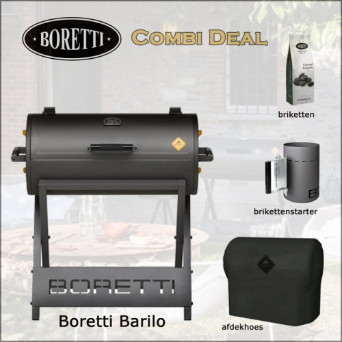 Spoedig Ongeautoriseerd Twinkelen Boretti Barilo Houtskool BBQ | Combi Deal 1