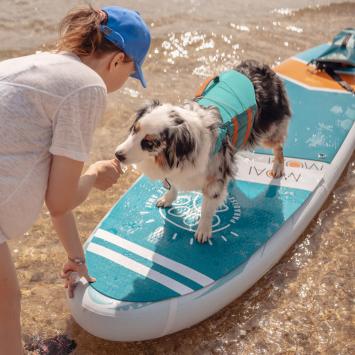 MOAI SUP Deckpad - Classic Dog design